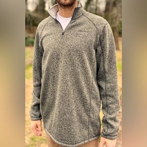Men’s Large Tall Eddie Bauer Fleece Pullover